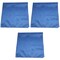 3 Pack Plain Polyester Bandanas Lightweight and Versatile Accessories
